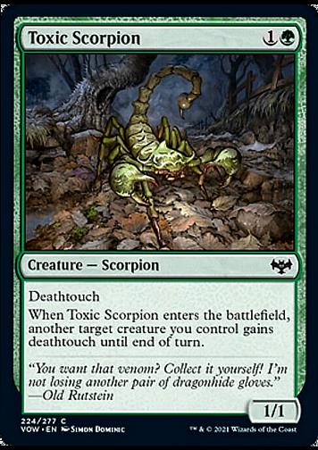 Toxic Scorpion (Giftiger Skorpion)